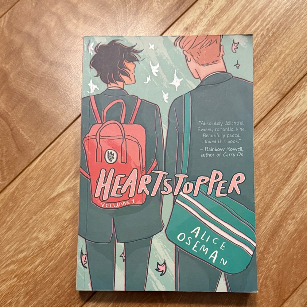 Heartstopper Volume 1 Graphic Novel by Alice Oseman